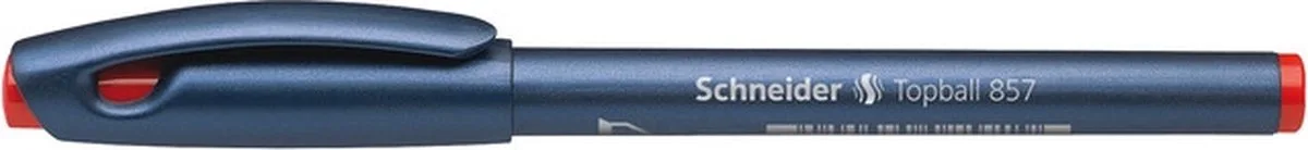 rollerball Schneider Topball 857 0,6mm doos met 10 stuks de Schneider en Rouge – photo produit