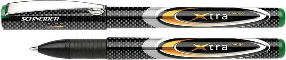 rollerball Schneider Xtra Change doos met 10 stuks van Schneider in Groen – productfoto