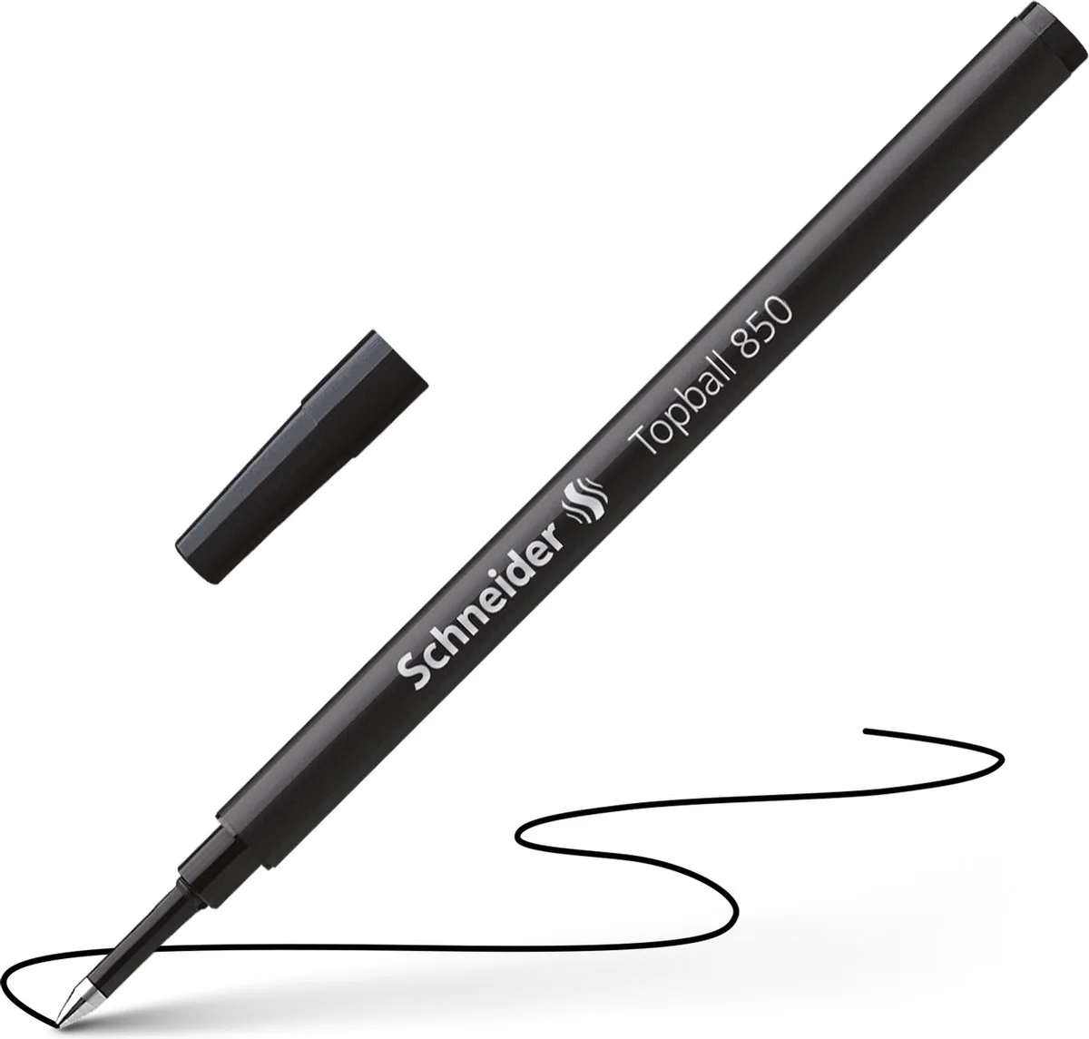 rollerball vulling - Topball 850 - S-8501 von Schneider in Schwarz – Produktfoto