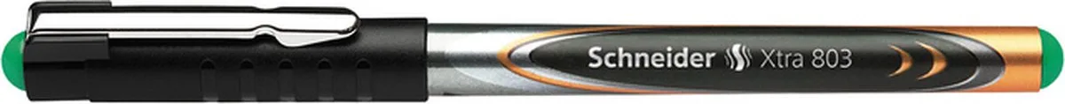 rollerball - Xtra 803 - lijnbreedte 0,3mm - S-180304 från Schneider i Grön – produktbild