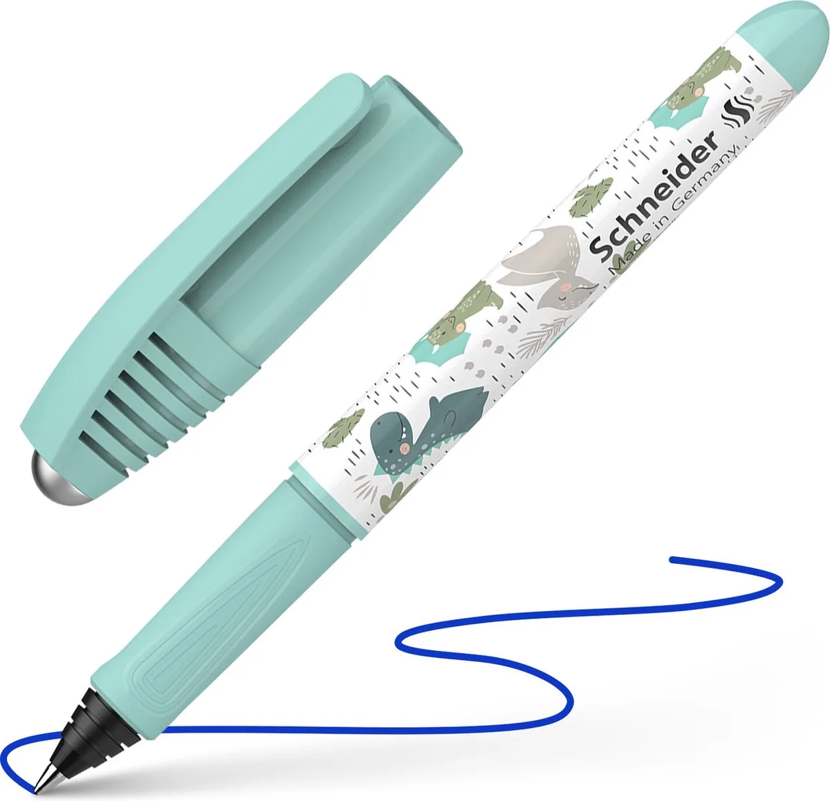 rollerball - Zippi - Dragons - S-187512 de Schneider en Grijs-groen – photo produit