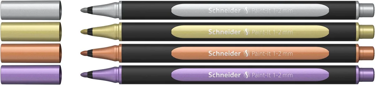 Schneider 020 Fineliner 1.0 - 2.0 mm Mehrfarbig de Schneider – photo produit