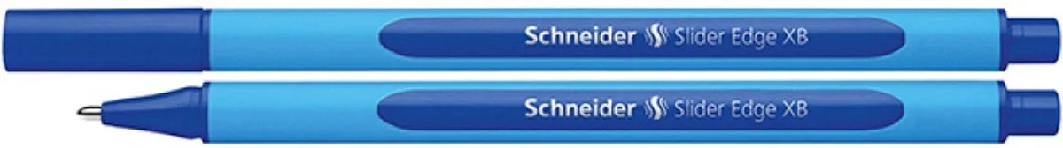 Slider Edge XB Blauwe Rollerpen - Ergonomisch & Sneldrogend by Schneider in Assorti – product photo