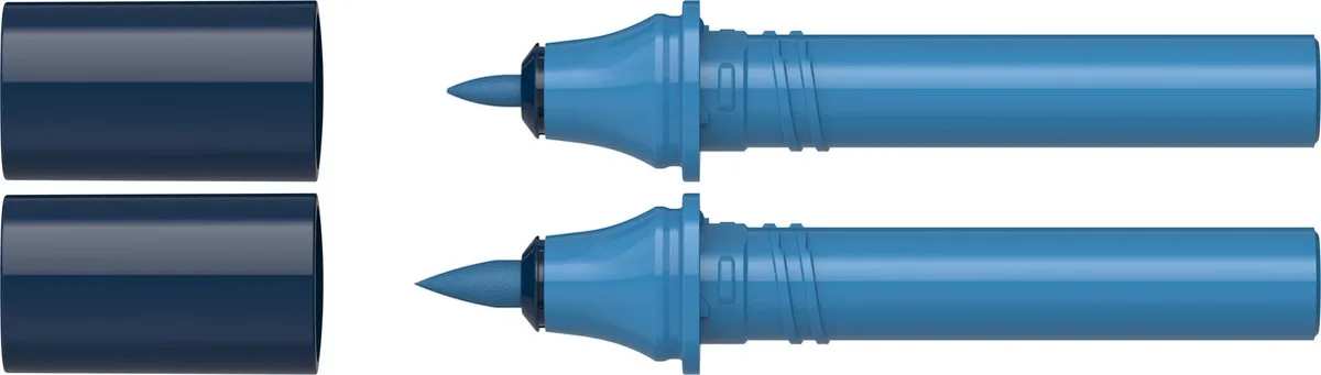 stift - Twinmarker cartridge - Paint-It 040 - midden blauw 020 - S-ML04010504 fra Schneider i Midden blauw 020 – produktbillede