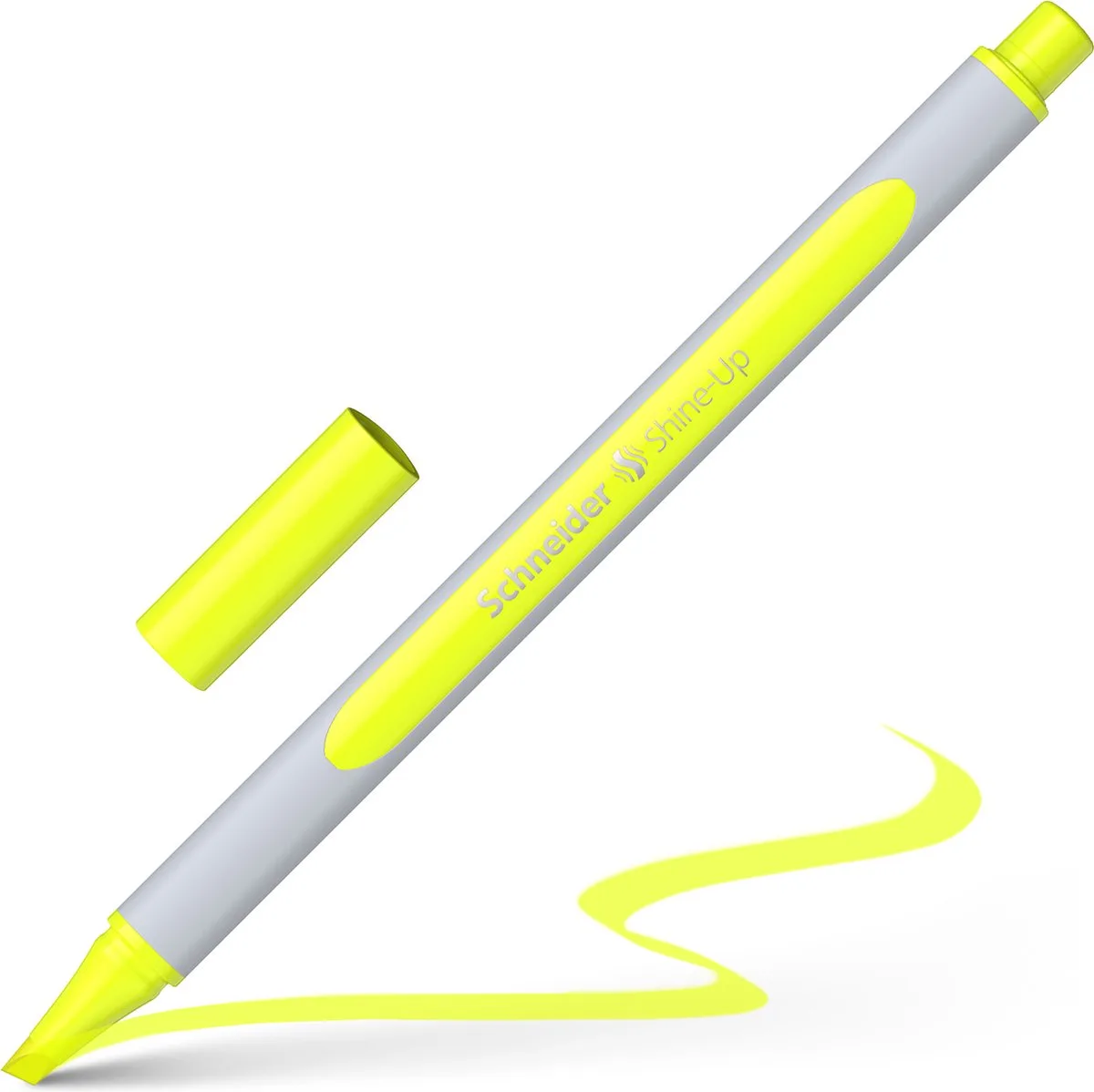 tekstmarker - Shine up - markeerstift - S-112005 by Schneider in Yellow – product photo