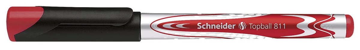 Topball 811 Tintenroller 0.5 mm Rot de Schneider – photo produit