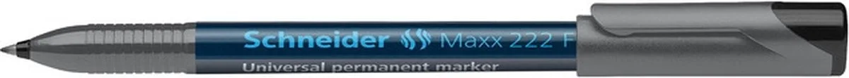 universele marker Schneider Maxx 222 F permanent doos met 10 stuks från Schneider i Svart – produktbild