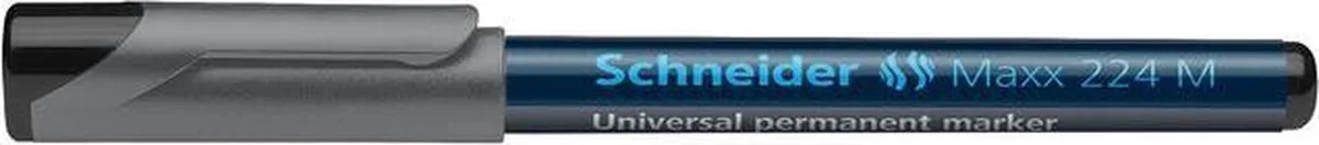 universele marker Schneider Maxx 224 M permanent doos met 10 stuks van Schneider in Zwart – productfoto