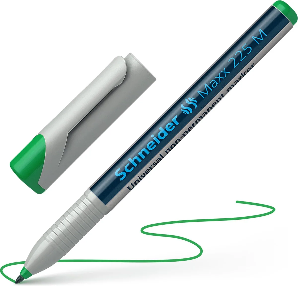 universele non-permanent marker - Maxx 225 - M - S-1214 von Schneider in Grün – Produktfoto