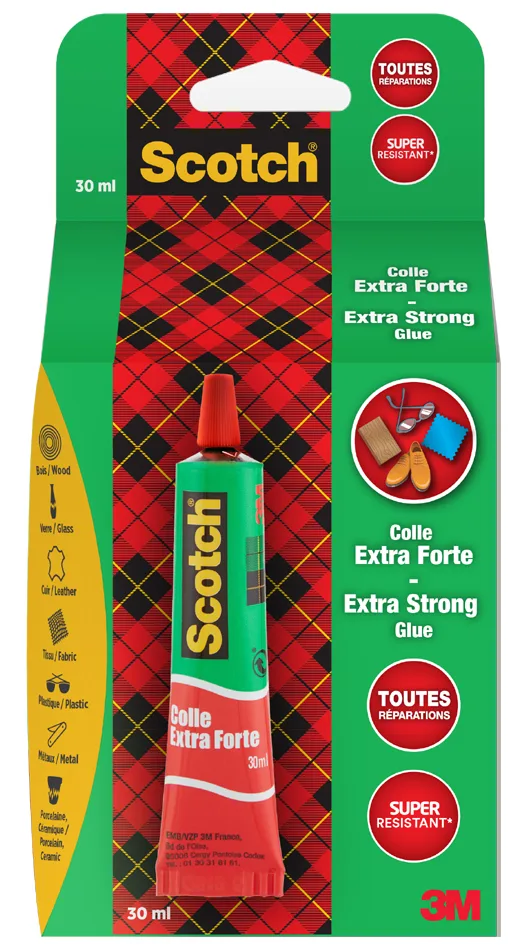 Alleskleber , Extra Strong Glue, , 30 ml von Scotch – Produktfoto
