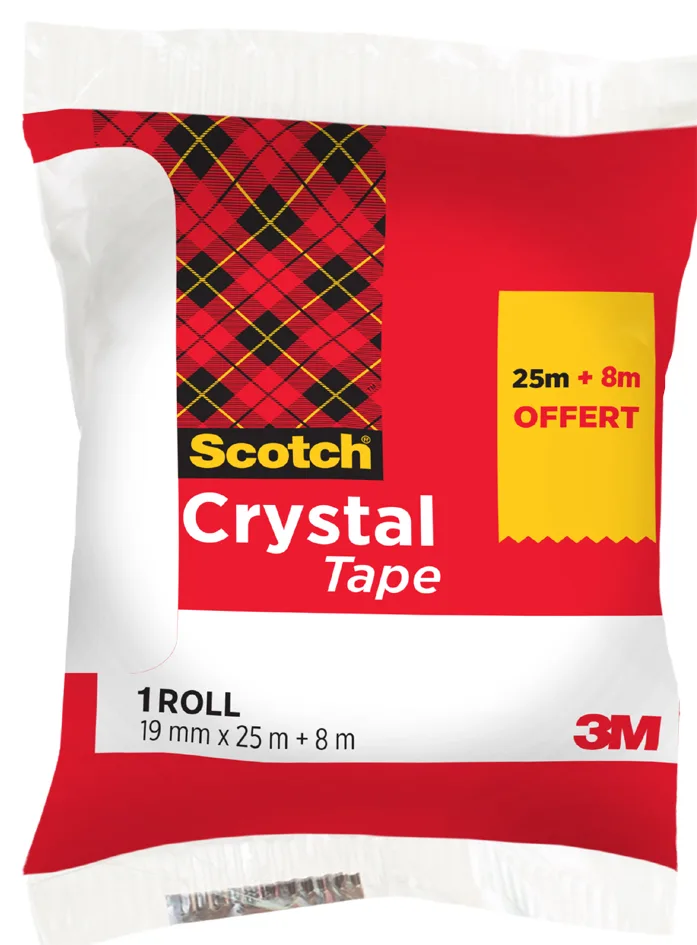 Klebefilm Crystal, transparent, Vorteilspack von Scotch – Produktfoto