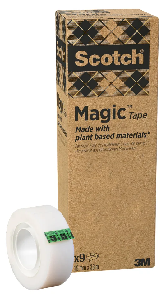 Klebefilm Magic 900, 19 mm x 33 m, 9er Pack von Scotch – Produktfoto