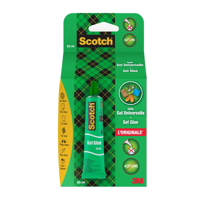 Lijm scotch gel 30ml | 12 stuks von Scotch – Produktfoto