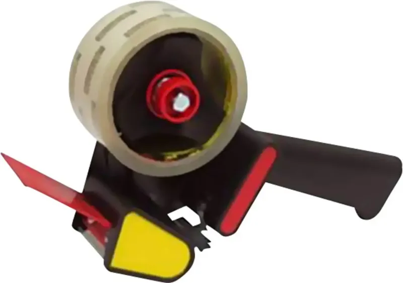 Tapedispenser HE180 Grijs, Rood Rolbreedte (max.): 50 mm Rollengte (max.) 66 m Met reminrichting van Scotch – productfoto