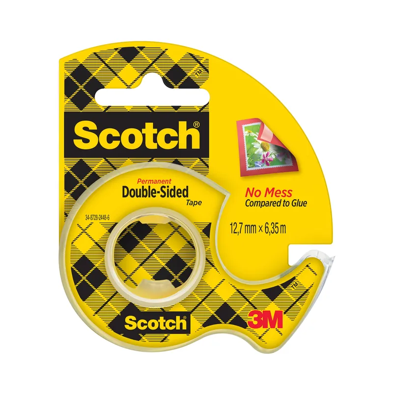 Plakband 3m scotch 12.7mmx6.3mm met houder 2z | 8 stuks by Scotch – product photo