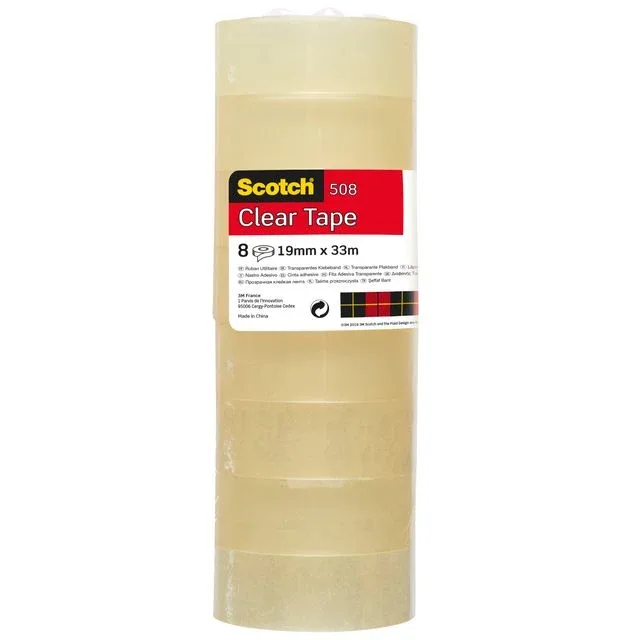 Plakband scotch 508 19mmx33m transparant by Scotch – product photo