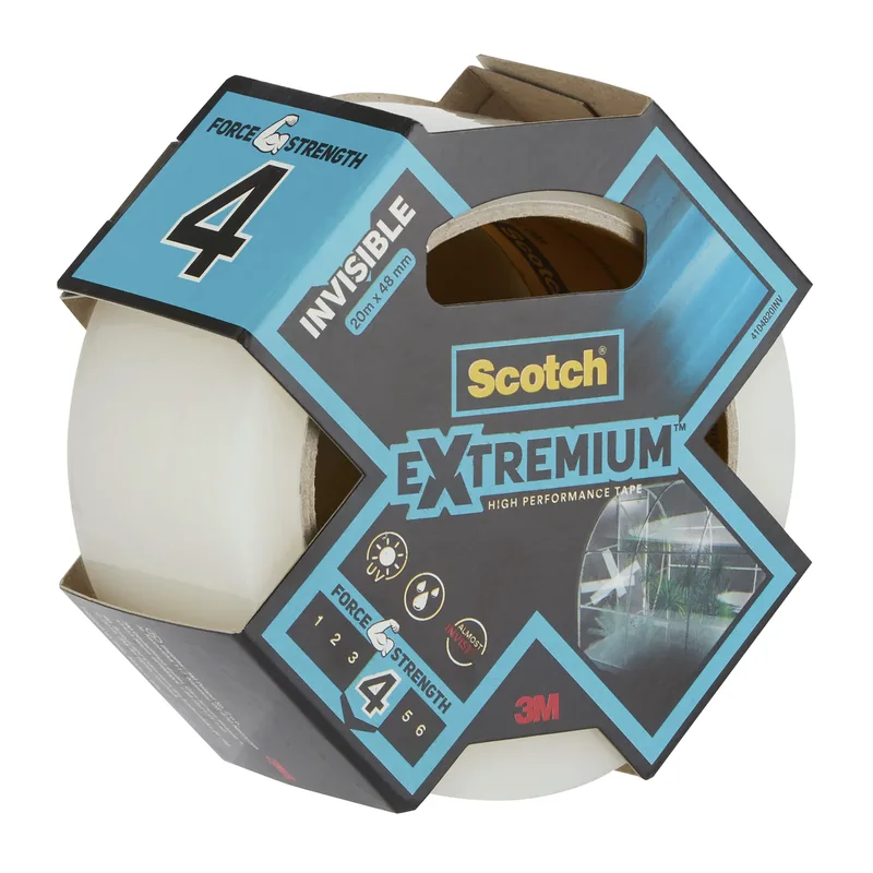 Plakband scotch extremium invisible 48mmx25m tr | 798 stuks by Scotch – product photo