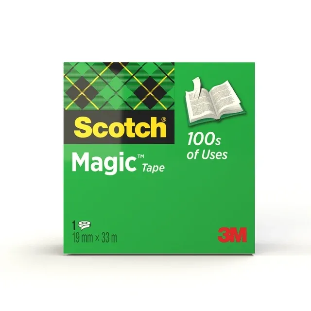 Plakband scotch magic 810 19mmx33m onzichtbaar mat | 12 stuks by Scotch – product photo