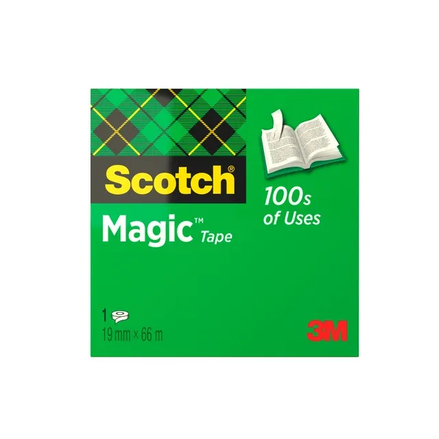 Plakband scotch magic 810 19mmx66m onzichtbaar mat | 12 stuks by Scotch – product photo