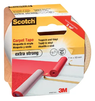 Plakband Scotch tapijt 50mmx7m dubbelzijdig extra strong van Scotch – productfoto 1 van 2