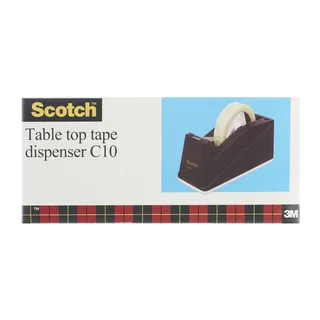 Plakbandhouder Scotch C10 rol tot 66m verzwaard zwart de Scotch – photo produit 1 sur 2