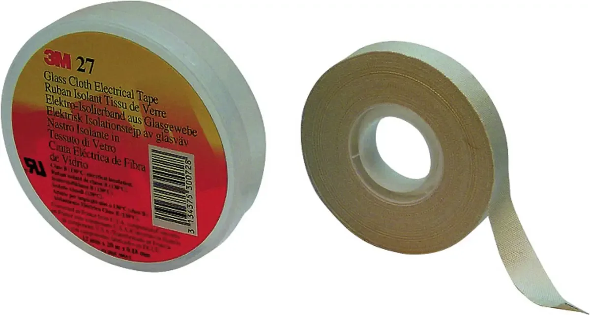 SCOTCH 27 SCOTCH27U-19X20 Textieltape Scotch 27 Wit (l x b) 20 m x 19 mm 1 stuk(s) van Scotch in Wit – productfoto