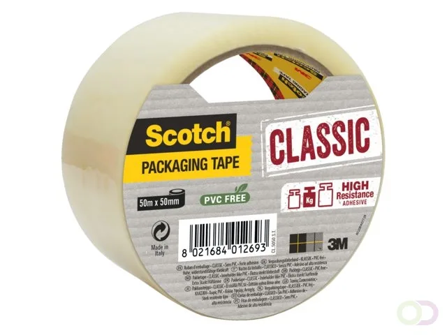 Verpakkingstape Scotch Heavy 50mmx50m bruin by Scotch – product photo