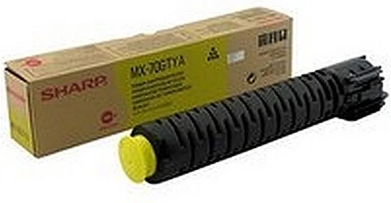 MX-70GTYA Tonercartridge van Sharp in Geel – productfoto