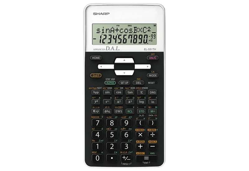 Taschenrechner Sharp EL-531TH van Sharp in Wit – productfoto
