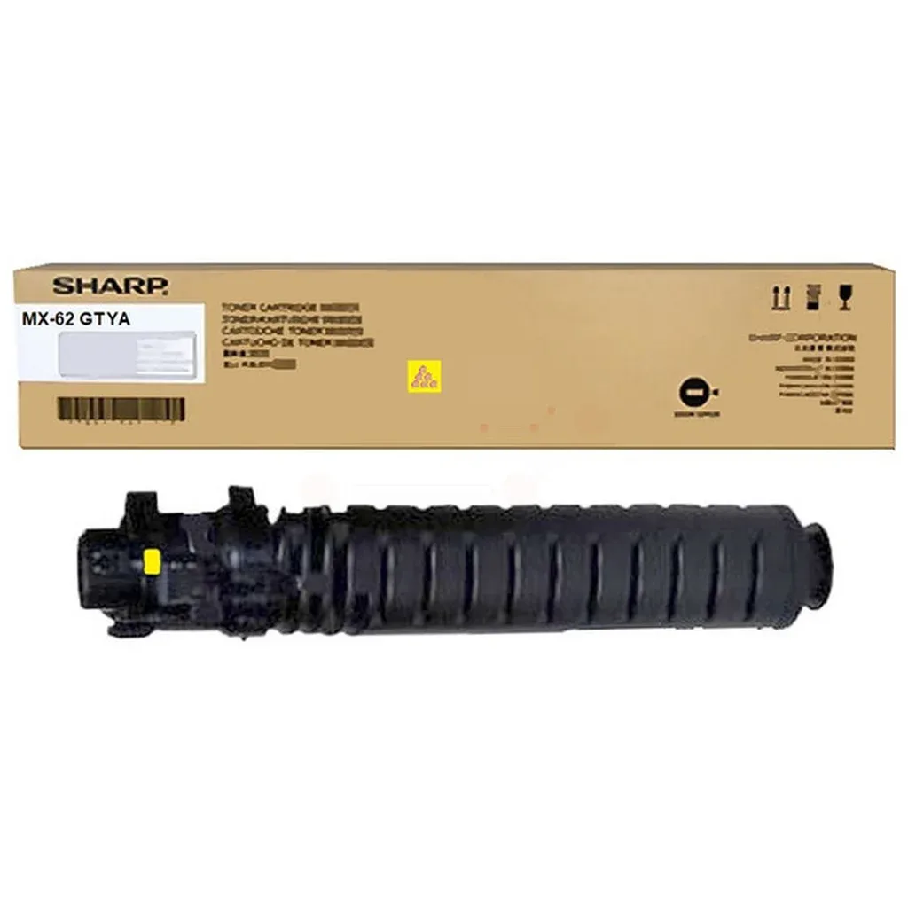 Toner gul 40.000 sider MX62GTYA Gul von Sharp – Produktfoto