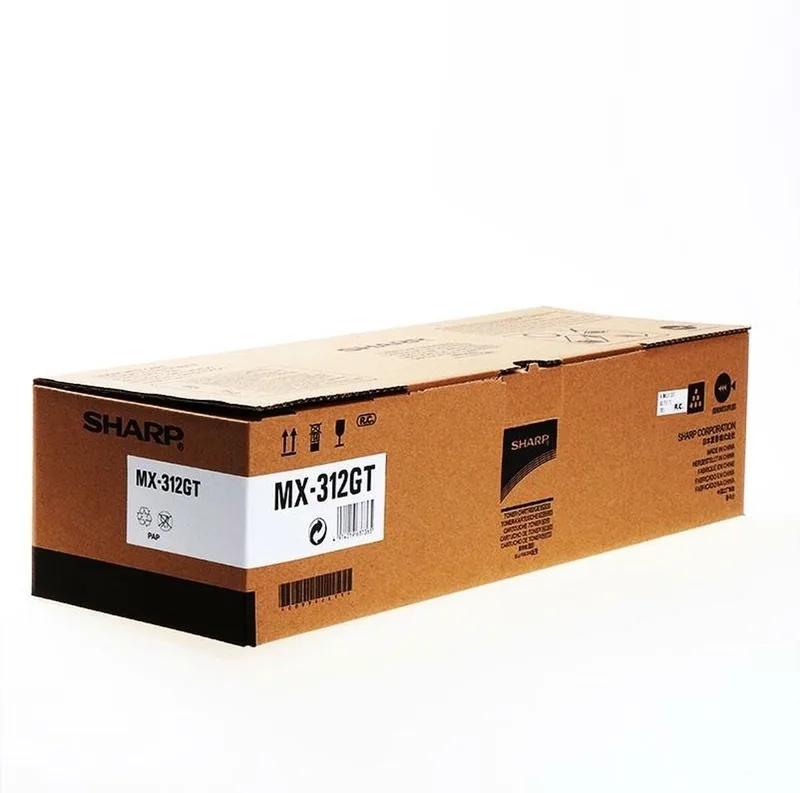 Toner Sharp MX-312GT Black fra Sharp i Sort – produktbillede