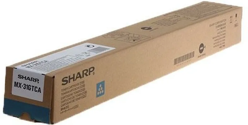 Toner Sharp MX-31GTCA Cyan de Sharp – photo produit