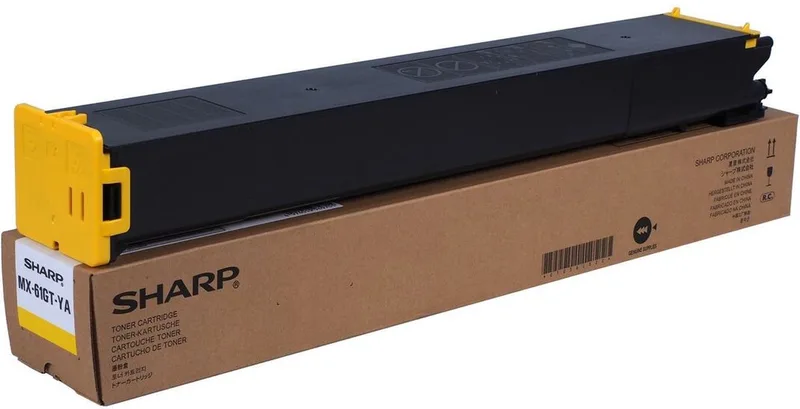 Toner Sharp MX61GTYA Yellow de Sharp en Jaune – photo produit