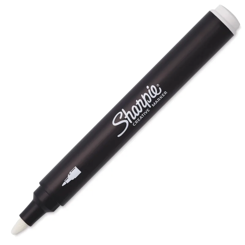 Creative Marker Acrylic Paint Pens - Bullet Tip Water-Based Paint Marker - White (SKU: 2218126) de Sharpie – photo produit