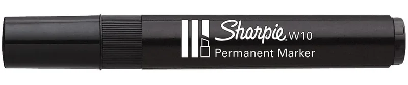 Paper Mate permanent marker W10 zwart van Sharpie – productfoto