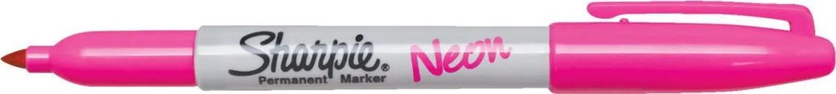 permanent marker - Neon van Sharpie in Roze – productfoto
