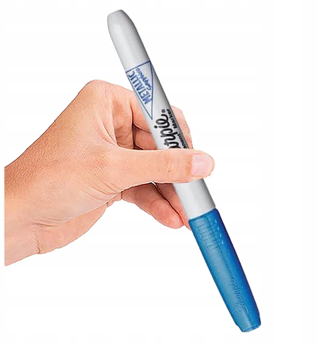 Permanente Marker Metaal Blauw voor Kaarten & Scrapbooking van Sharpie in Metaalblauw – productfoto