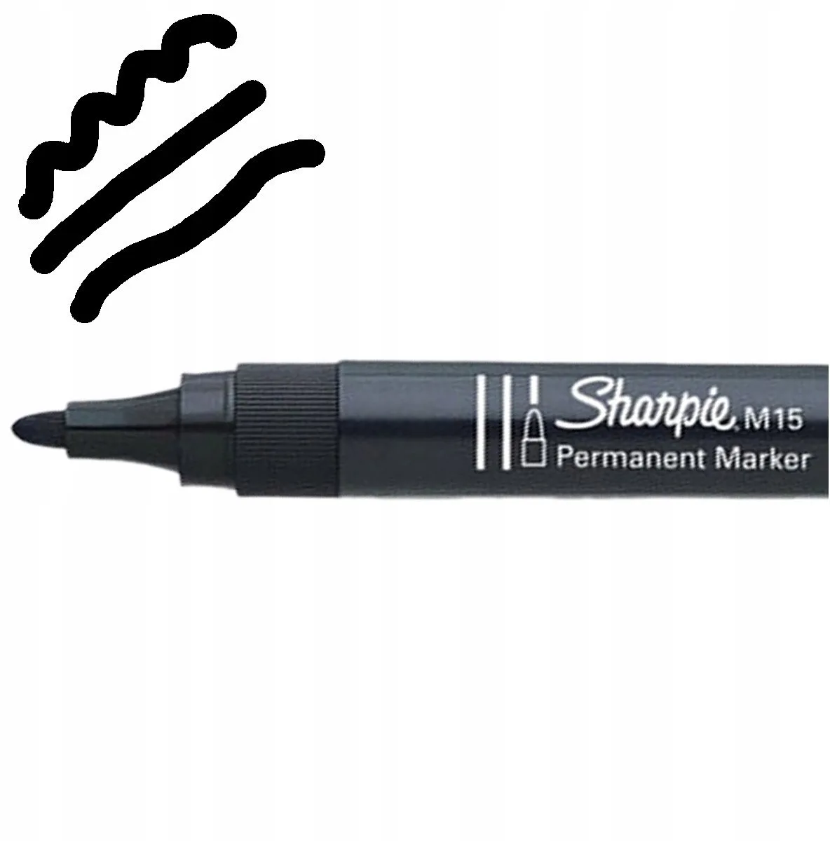 Permanente Marker - Snelle Droging & Waterbestendig van Sharpie in Zwart – productfoto