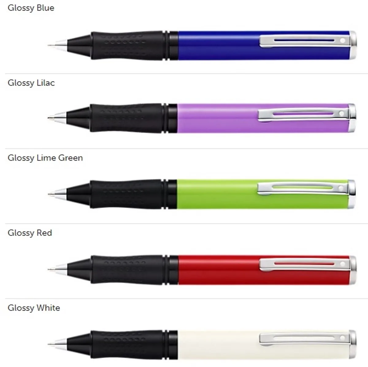 Balpen met Rubber Grip de Sheaffer en Lime – photo produit