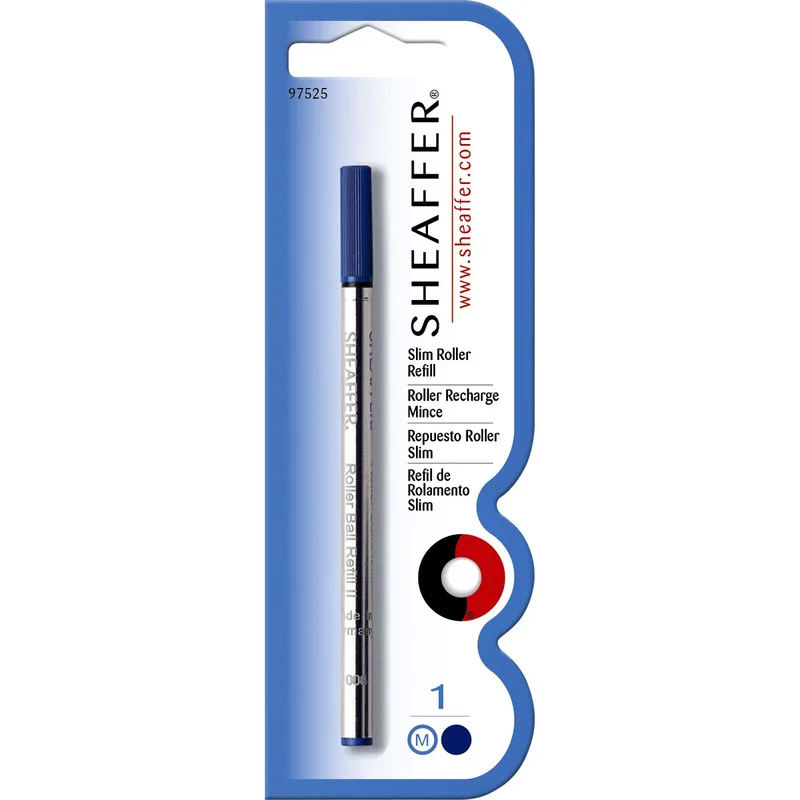Rollerpenvulling sheaffer slim m blauw | 6 stuks by Sheaffer – product photo