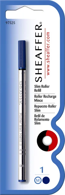 Rollerpenvulling Sheaffer slim medium blauw blister à 1 stuk van Sheaffer – productfoto