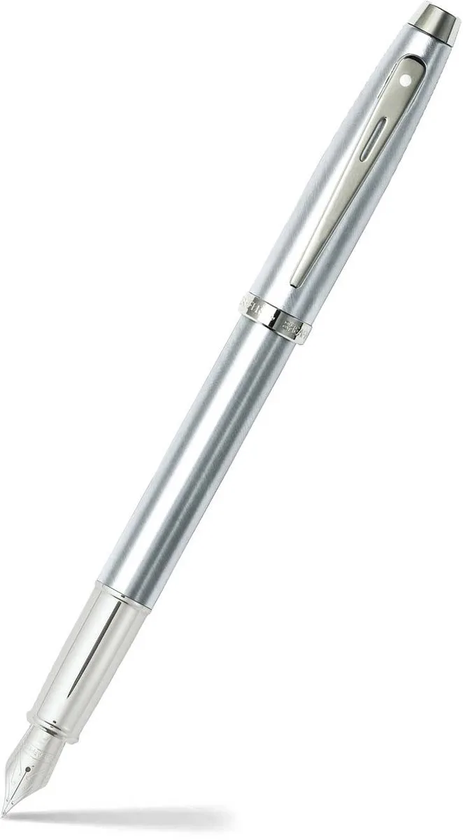 Vulpen 100 - E9306 - Fine - Brushed Chrome Nickel Plated - SF-E0930643 fra Sheaffer i Mat chroom – produktbillede