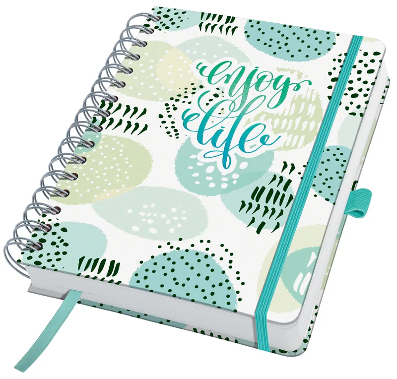 BuJo Buchkalender Jolie , Mint Inspiration von Sigel – Produktfoto