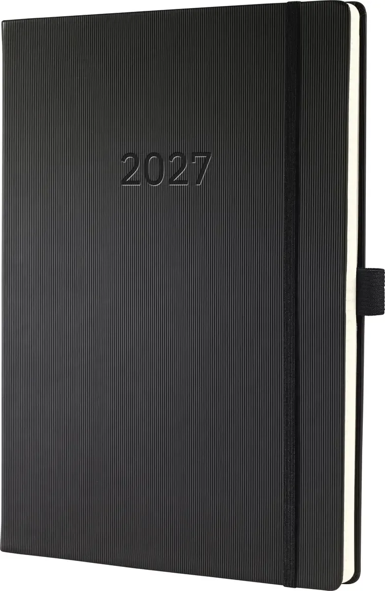 C2718 Wochenkalender Conceptum 2027 DIN A4+ Farbe des Einbandes: Schwarz 1 St. 192 Seiten by Sigel – product photo