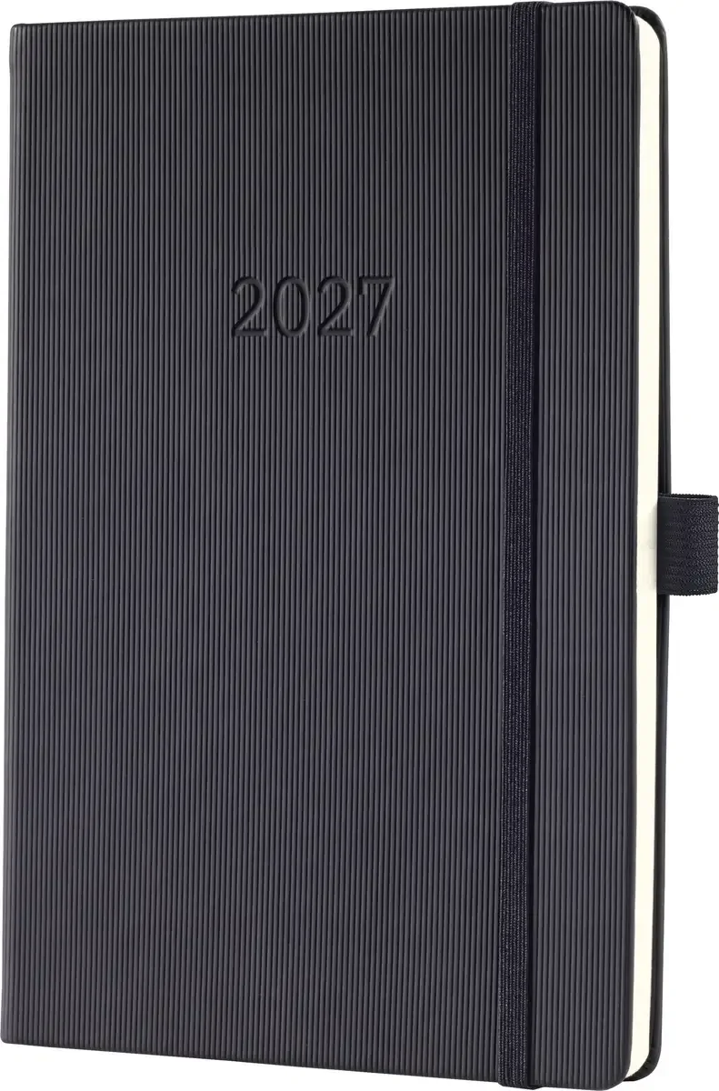 C2719 Wochenkalender Conceptum 2027 DIN A5 Farbe des Einbandes: Schwarz 1 St. 192 Seiten från Sigel – produktbild