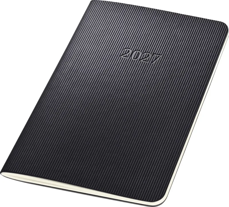 C2785 Zakagenda Conceptum 2027 Softcover DIN A6 Zwart 64 bladzijden 1 stuk(s) van Sigel – productfoto