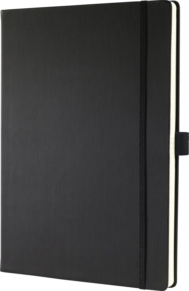 CONCEPTUM® CO108 Notitieboek Dotted (punten) Zwart 97 vellen DIN A4 van Sigel – productfoto