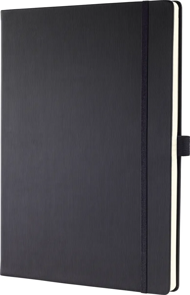CONCEPTUM® CO110 Notizbuch blanko Schwarz 97 Blatt DIN A4 by Sigel – product photo
