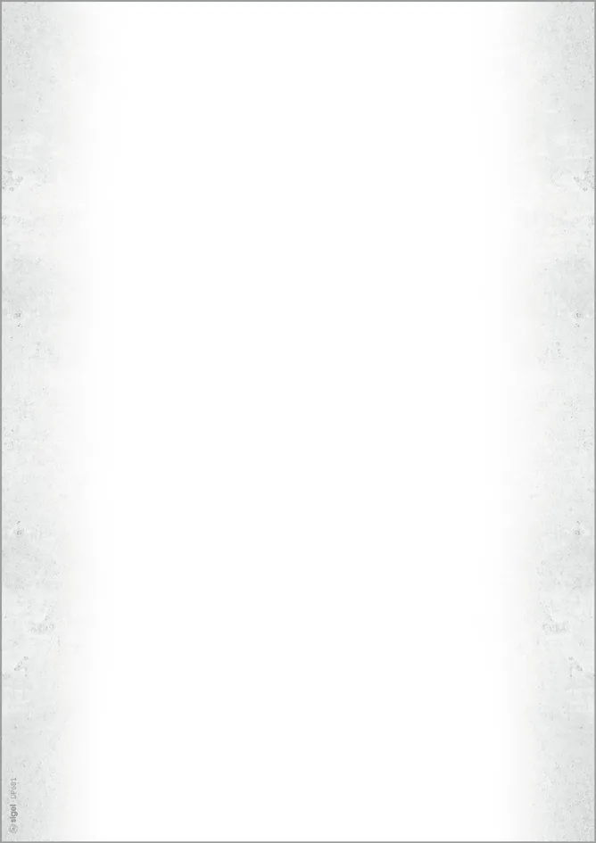 Design-Papier , Industrial, , DIN A4, 90 g/qm, 2-spaltig von Sigel – Produktfoto