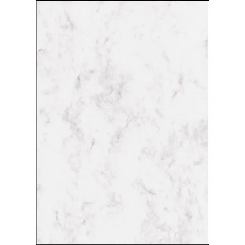 designpapier grijs gemarmerd, ft A4, 200 g, pak van 50 vel by Sigel – product photo